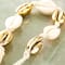 12 Pack: Gold & Natural Shell Beads by Bead Landing™